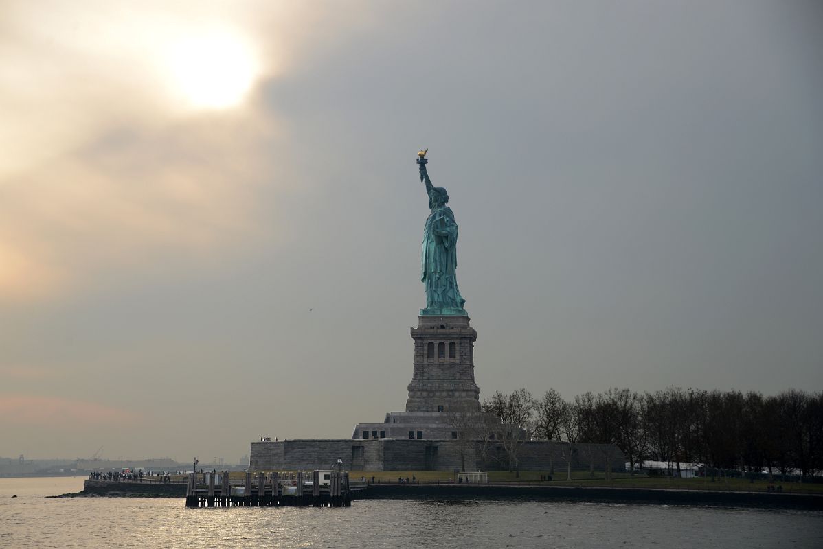 12-19 Statue Of Liberty And Liberty Island From Ellis Island